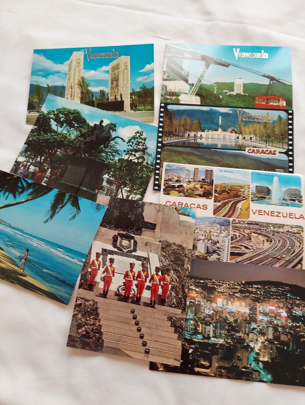 Vintage Venezuela Souvenir Postcard Lot (8) - Unposted - Collectors, Crafters